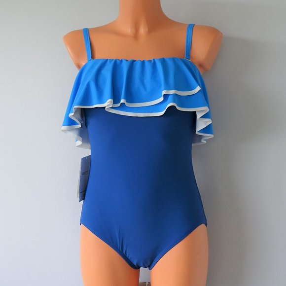 Coco Reef Other - Contours by Coco Reef Agate Ruffle 1Piece Swimsuit